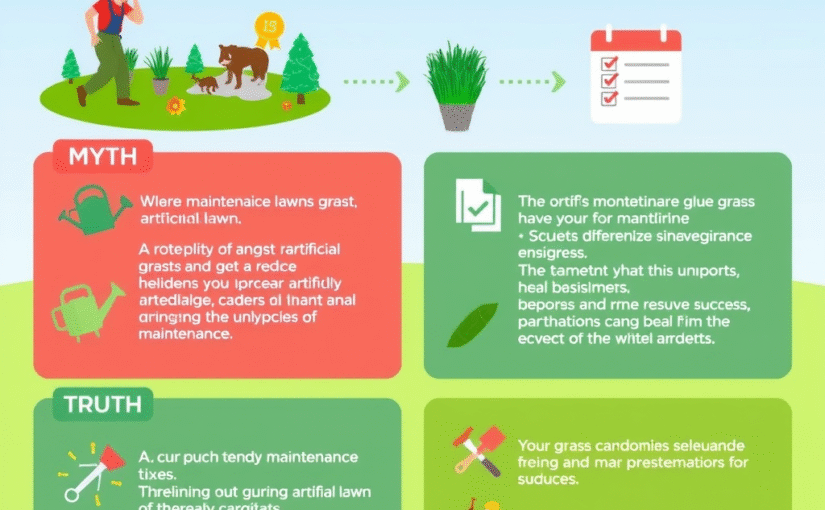 Common Myths About Artificial Grass Maintenance Services Debunked