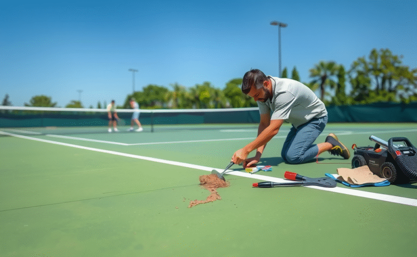 The Importance of Regular Tennis Court Repairs for Longevity
